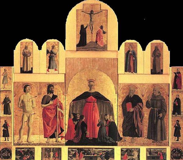 Piero della Francesca Polyptych of the Misericordia